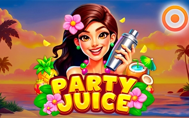 Disfruta del vibrante juego Party Juice con temática de playa y volatilidad media en Megapari.