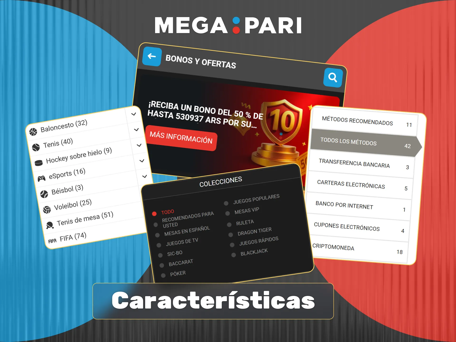 Megapari Argentina ofrece seguridad garantizada, gran variedad de juegos y métodos de pago locales.