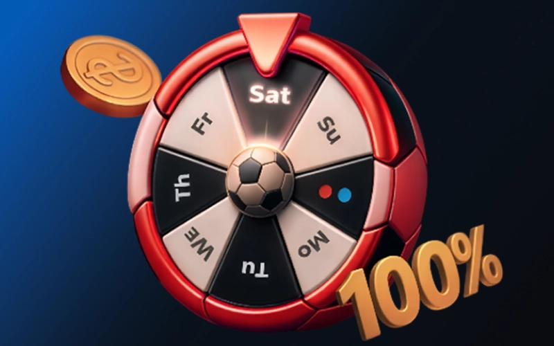 Recibe el bono del cien por ciento de tu depósito hasta 180.000 ARS para apuestas de fútbol todos los sábados en Megapari.