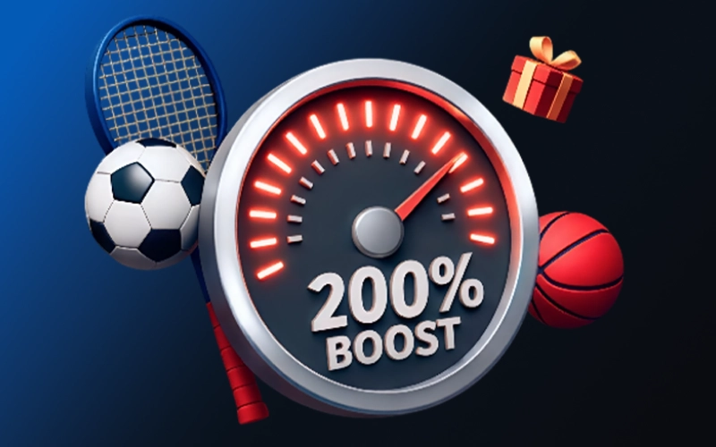 Gana el Mega Booster y obtén hasta un doscientos por ciento de aumento en tu apuesta combinada ganadora de Megapari.