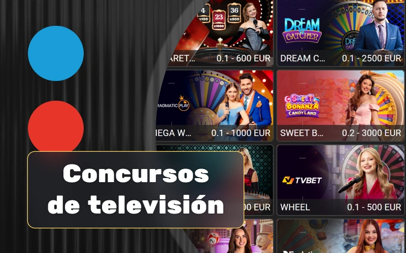 Participa en los Concursos de Televisión en vivo de Megapari con títulos interactivos como Monopoly Live y Dream Catcher.
