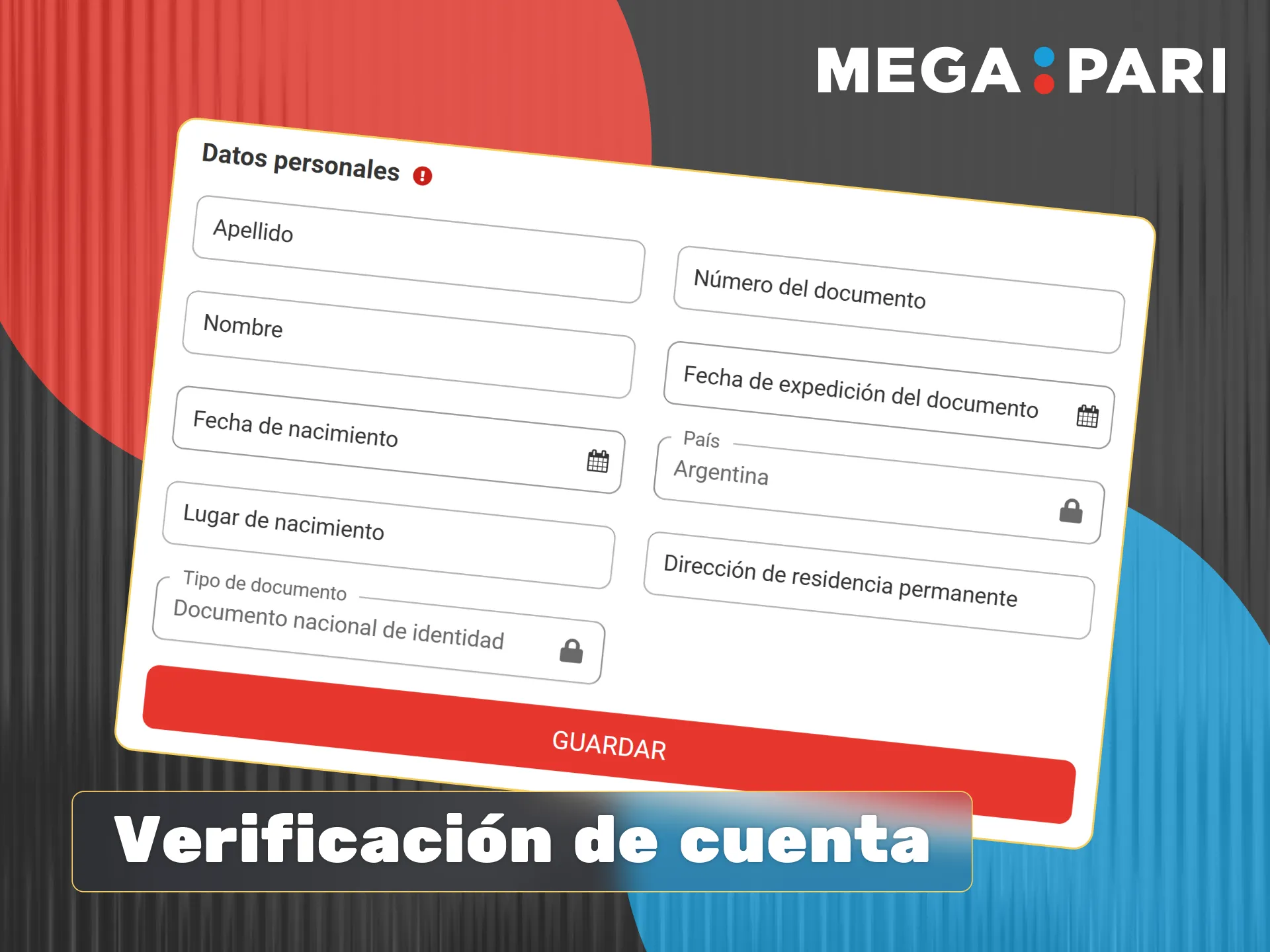 Verifica tu cuenta de Megapari enviando documentos de identificación para obtener mayor seguridad y retiros más rápidos.