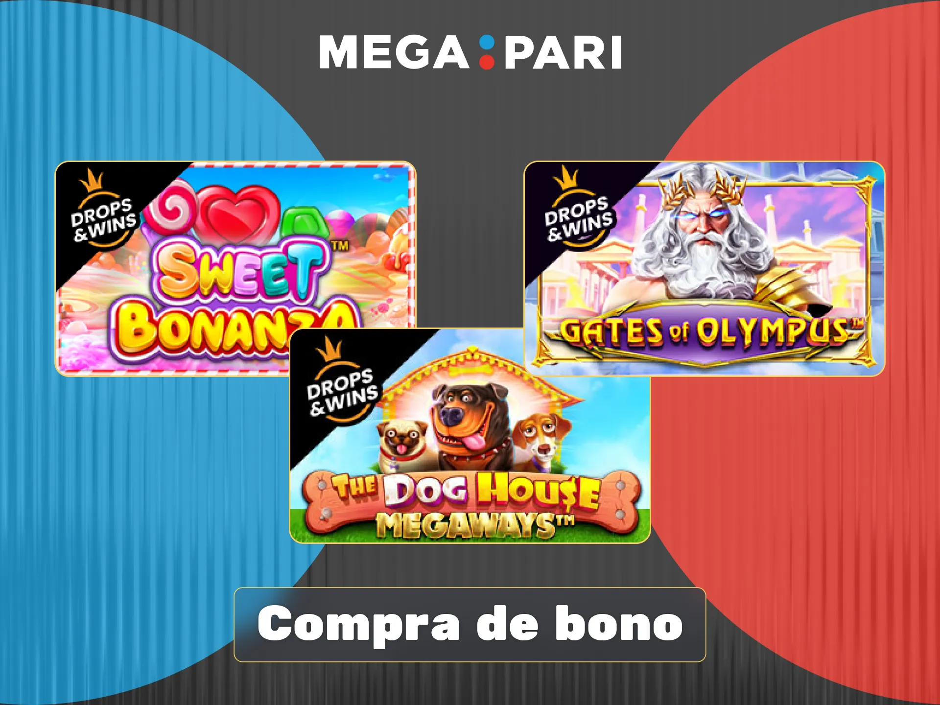 Compra rondas de bonificación en tragamonedas destacadas como Sweet Bonanza en el casino Megapari.